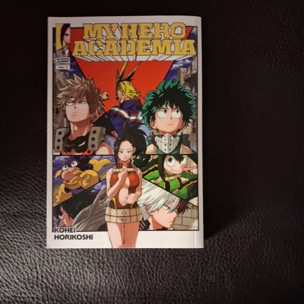 My Hero Academia Volume 8 Kohei Horikoshi Manga VIZ Media Paperback Shonen